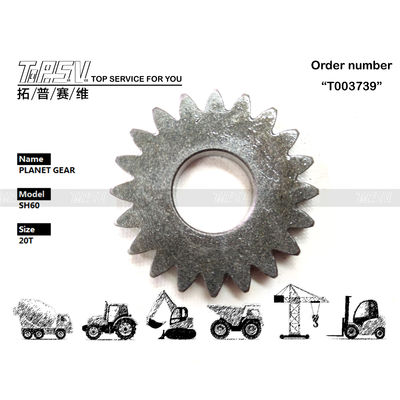 XKBR-00052 Compatibilité universelle engrenage rotatif réduit R80-7 Balance de l'excavatrice 1 étape engrenage planétaire pour les performances des machines de construction