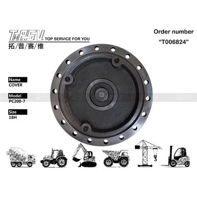 20Y-27-31230 acier de haute précision PC200-7 Excavateur Couverture de lecteur final avec traitement thermique