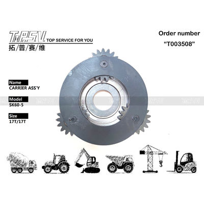 YR32W00002S013 Afficher l'image SK60-5 Excavateur 1 étape Porteur Assy avec entraînement hydraulique moteur
