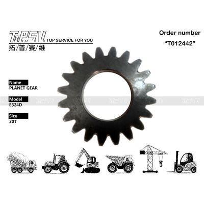 191-2675 Excavateur personnalisable E324D Voyage 1 étape moteur d'engrenage planétaire pour les opérations d'excavatrice à rampe en conception ronde