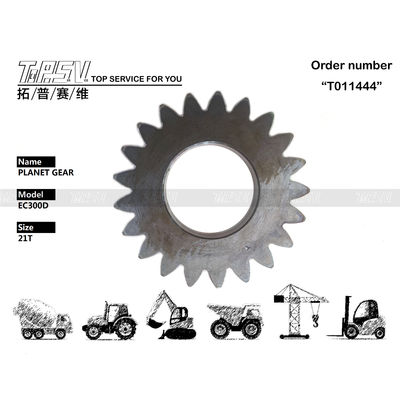 VOE14599948 Emballage de transport EC300B Excavateur Voyage 1 étape boîte de vitesses planétaire en acier pour sac scellé dans les applications industrielles