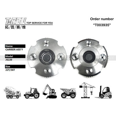 Installation de treillis métalliques à treillis lourds JS200 Excavator Swing 2 Stage Assy pour le transport de sacs de transport pour la manutention de matériaux lourds