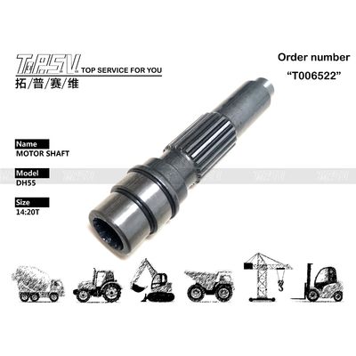 Acier TM07VA Excavator Voyage Moteur Arbre haute précision et huile d'engrenage pour une maintenance facile