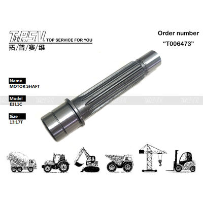 165-5803 Autres pièces manufacturées E311C Moteur de déplacement de l'arbre pour système de transmission de l'excavatrice