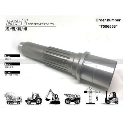 K9007415 dépend du type d'emballage DX225 Excavateur Voyage moteur Arbre pour une durabilité à long terme