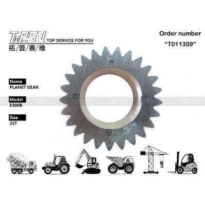 094-1535 Propulsion hydraulique moteur E300B Swing de l'excavatrice 2 étapes engrenage planétaire avec technique de forgeage et installation de treillis d'engrenage
