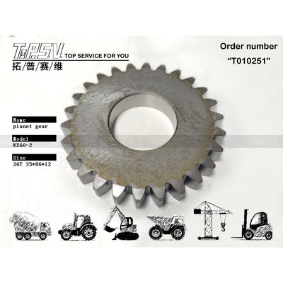 3054865 Machinerie lourde acier EX60-2 Excavateur Voyage 1 étape équipement planétaire pour des conditions de travail difficiles