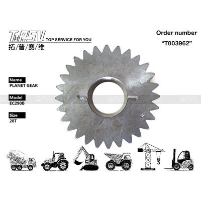 VOE14547268 Acier EC290B Swing de l'excavatrice 2 étapes engrenages planétaires à faible entretien dans les ateliers de réparation de machines et de l'acier