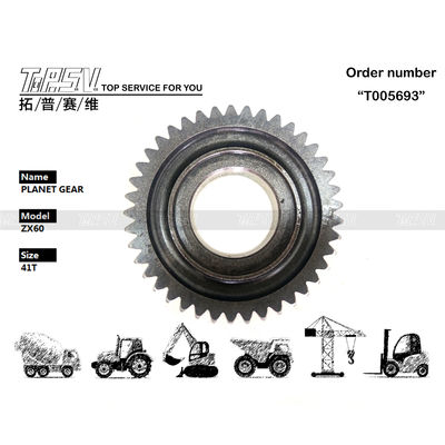 0397813 Niveau de bruit faible acier ZX60 Excavator Voyage 1 étape boîte de vitesses planétaire pour les applications industrielles lourdes