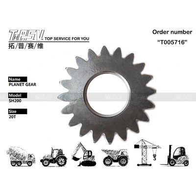 Emballage de transport HD700-7 Excavateur Voyage 1 étape équipement planétaire avec des performances durables