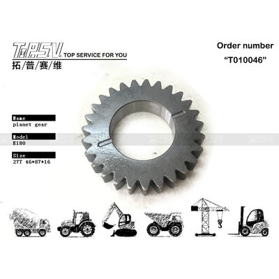 Machinerie lourde E180 Excavator Voyage 1 étape engrenage planétaire à faible entretien et entraînement hydraulique du moteur