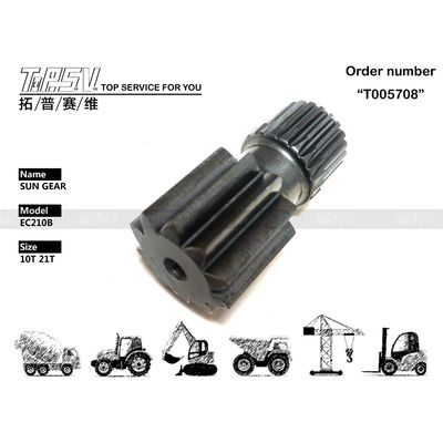 SA7117-30330 EC210 Excavator Travel 1 Sun Gear Box pour une rotation en douceur et durable