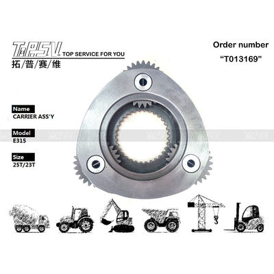 Excavateur d'acier lourd E315 Voyage 1 étape Porteur Assy vers les ateliers de réparation de machines