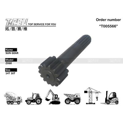 0922107 ZX60 Engrenage solaire de translation d'excavatrice 1er étage pour ateliers de réparation de machines