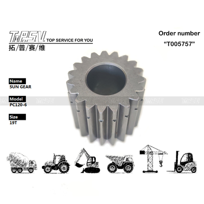 PC120-6 Excavateur Voyage 2 étape équipement solaire avec entretien de l'huile d'engrenage