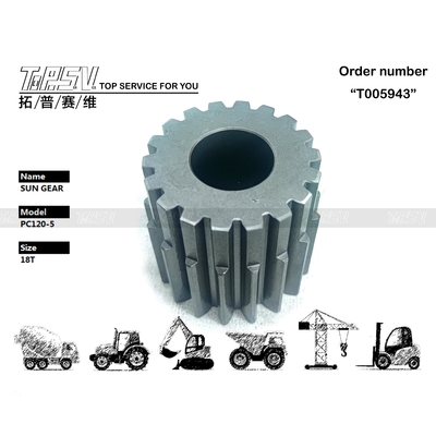 203-27-53310 PC120-5 Voyage 2 étape moteur à engrenage solaire avec système de transmission de la pelle