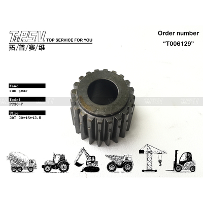 FUFRP-1159-08 haute précision PC30-7 Excavateur Voyage 2 étapes Sun Gear en noir