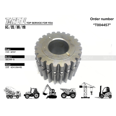 YN32W01006P1 Propulsion hydraulique du moteur SK200-5 Balance de l'excavateur 2 étapes engrenage solaire pour le système de transmission de l'excavateur dans les ateliers de réparation de machines