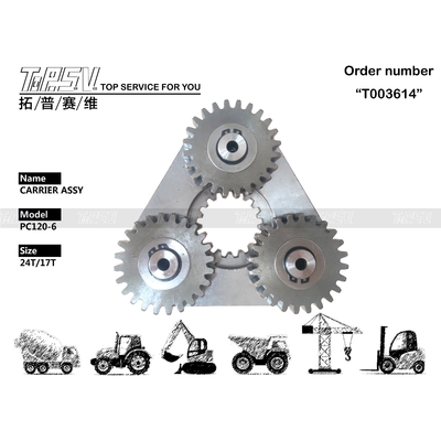 Énergie Mining Heavy Duty PC120-6 Excavator Swing 1 Stage Carrier Assy Voir l'image pour des performances optimales