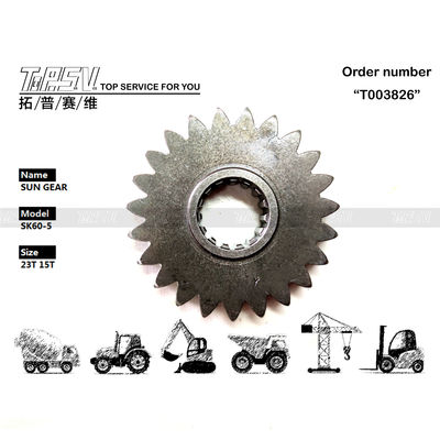 YR32W00002S012 Engrenage solaire de balancier d'excavatrice SK60-5 en acier, 1er étage, et prêt pour une livraison immédiate