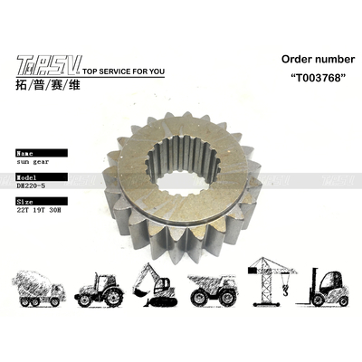Parties de moteur de l'excavateur DH220-5 de premier ordre Swing 1 Stage Sun Gear pour les besoins en énergie minière