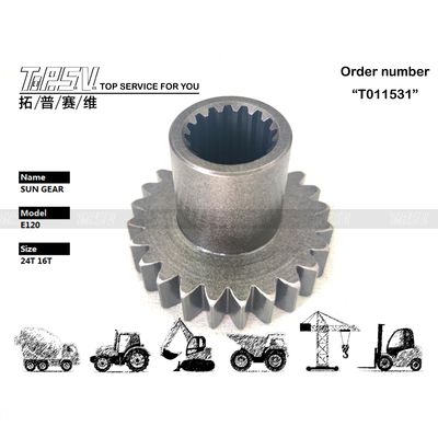 Moteur hydraulique E120 Excavator Swing 1 étape Sun Gear Drive Moteur pour un fonctionnement rapide et puissant