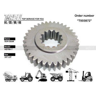 Moteur hydraulique d'entraînement d'engrenage solaire à 1 étage pour excavatrice Steel HD700-7, compatible avec plusieurs modèles d'excavatrices
