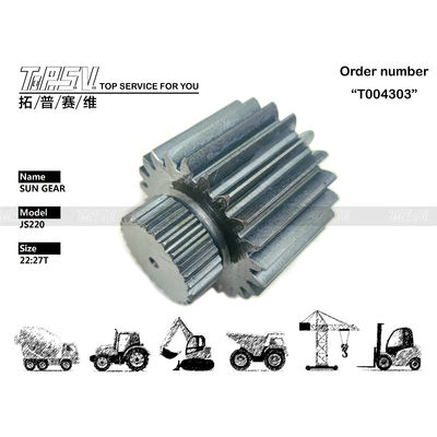 05/903863 Engrenage solaire à deux étages pour l'orientation de l'excavatrice JS220 haute durabilité, pour l'entraînement du moteur hydraulique dans les machines de construction