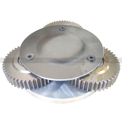 Acier lourd E307C Excavateur Voyage 1 étape Porteur Assy en noir pour les opérations de construction lourdes