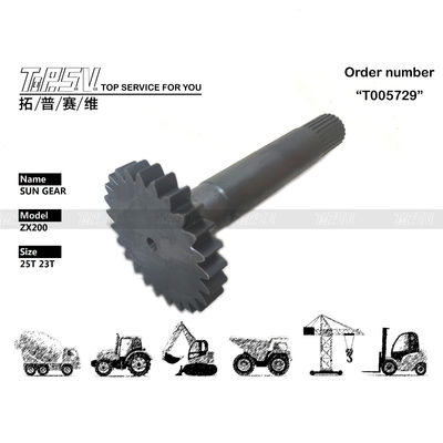 2042351 Haute durabilité ZX200 Excavateur Voyage 1 étape Sun Gear Drive Moteur Performance supérieure pour les machines lourdes