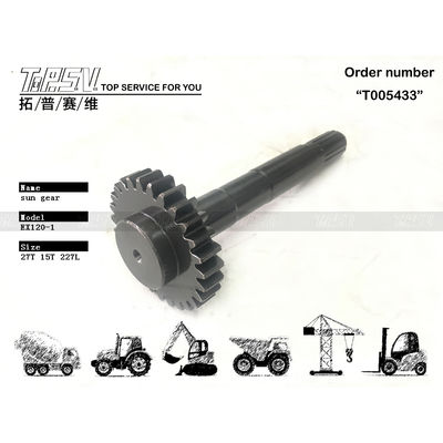 2025958 Dépend de la taille EX120-1 Excavatrice Déplacement 1er étage Engrenage solaire Pièces en noir pour une grande durabilité