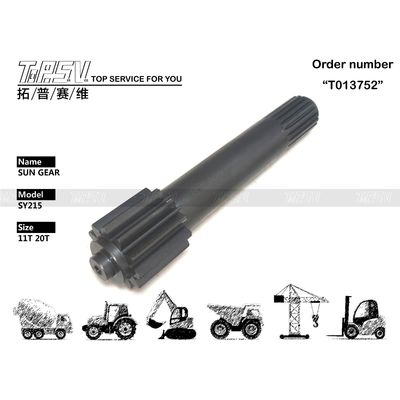 Performance du réducteur planétaire SY215 Excavator Voyage 1 étape Sun Gear Haute durabilité et compatibilité pour divers modèles