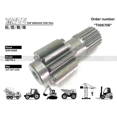 Obtenez les meilleures performances avec HD770-1 Excavator Voyage Soleil Pièces d'engrenages d'entretien huile d'engrenage