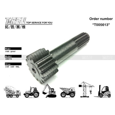 Engrenage solaire de translation pour excavatrice SWE70 en acier, 1er étage : pièces essentielles pour vos besoins de construction