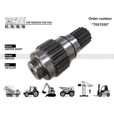 3081085 Emballage de transport de sac traité ZX330-3 Arbre de pompe hydraulique principal d'excavatrice pour une longue durée et durable