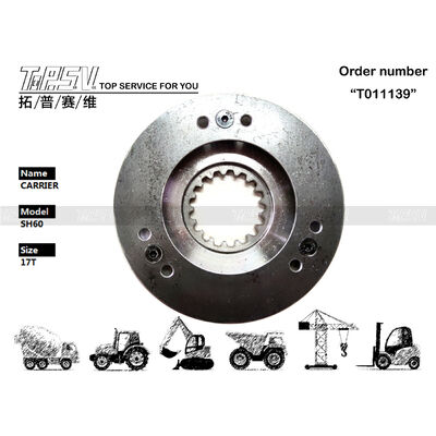 XKBR-00069 Dispositif de support rotatif pour excavatrice Black R80-7, réducteur planétaire à 1 étage offrant puissance hydraulique et durabilité opérationnelle améliorée