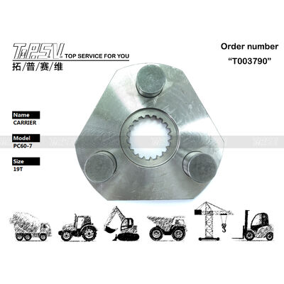 201-26-71121 Réducteur planétaire PC60-7 Swing de l'excavatrice 1 étape Porteur planétaire Propulsion hydraulique moteur Noir Couleur forte composant pour les machines d'excavatrice