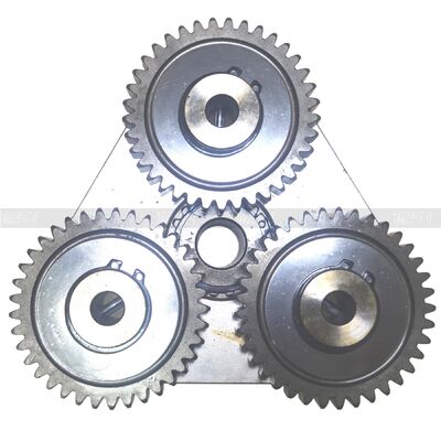 Ensemble porteur de pelle en acier FUGHC-3-2-1159 avec réducteur planétaire, robuste et durable, pour pelle PC20-6, déplacement, 1er étage, ensemble de transport, composant de machines de construction