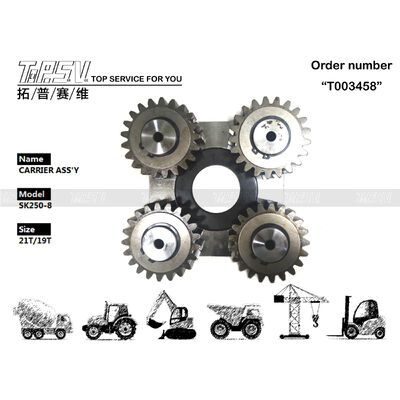Pièces de l'ensemble support de rotation 1 étape pour excavatrice SK250-6E pour pièces de rechange d'excavatrice à entraînement de rotation