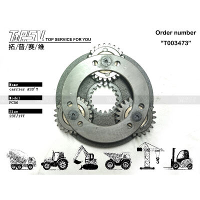 PC56 Excavator Swing 1 Stage Carrier ASSY Parts For Swing Drive Excavator Spare Parts