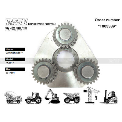 PC60-7 Pièces de rechange pour les excavateurs à oscillation à 1 étage