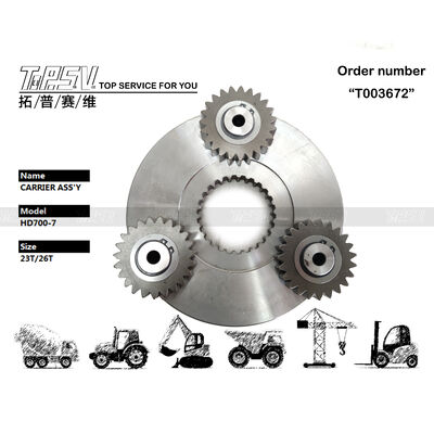 HD700-7 Swing de l'excavateur 1 étape porteuse ASSY Pièces de rechange de l'excavateur