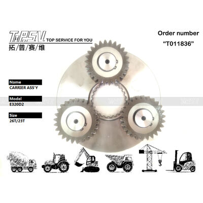 E320D2 Pièces de rechange pour les excavateurs à oscillation à 1 étage