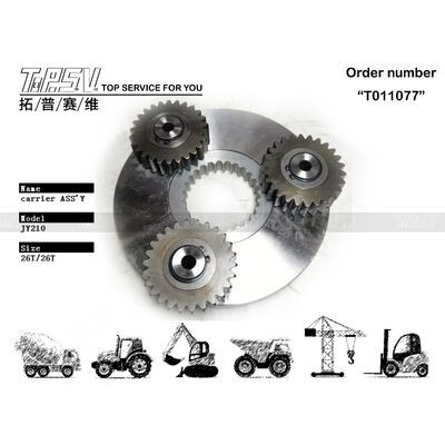 JY210 Pièces de rechange pour les excavateurs à oscillation à 1 étage