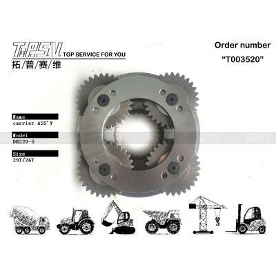 Ensemble de pièces de support de tourelle de pelle DH220-5, 1 étage, pour pièces de rechange de pelle à entraînement de tourelle