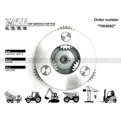 E200B Excavator Swing 2 Stage Carrier ASSY Parts For Swing Drive Excavator Spare Parts