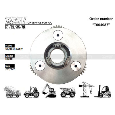 E320C Pièces détachées de porteuse ASSY à 2 étages pour excavateur swing