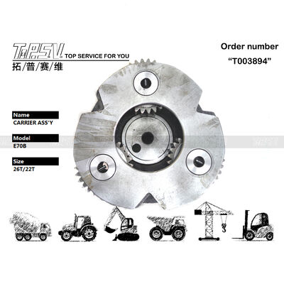 099-6553 E70B Excavateur balançant 2 étages Porteur ASSY Pièces de rechange pour excavateur balançant