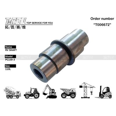 Pièces de Shfat de voyage RV d'excavatrice de TZ200A1009-00 PC150-3 pour des pièces de rechange d'excavatrice d'entraînement de voyage