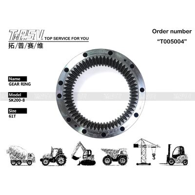 YN32W01056P1 SK200-8 Ringe de roulement de l'excavateur pour les pièces de rechange de l'excavateur
